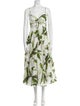 Cara Cara Floral Print Midi Length Dress