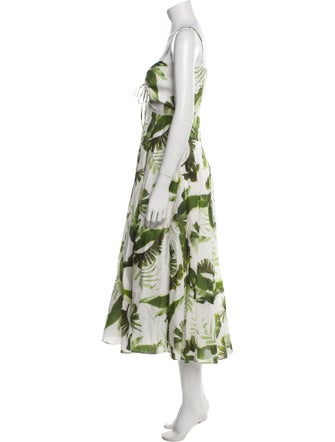 Cara Cara Floral Print Midi Length Dress