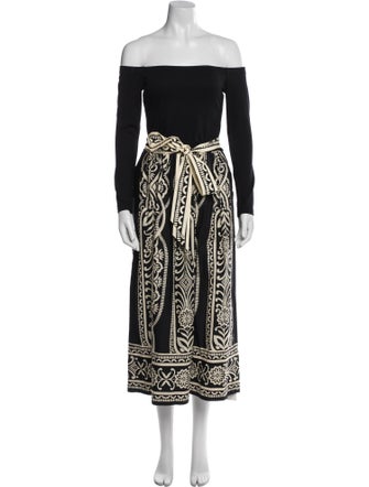 Cara Cara Printed Long Dress