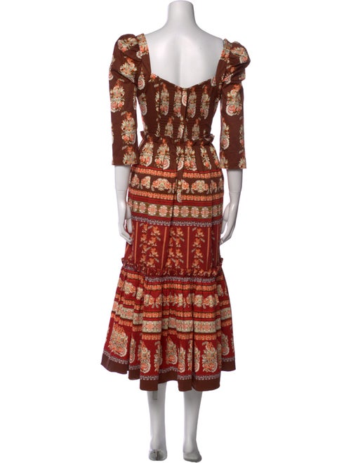 Cara Cara Printed Long Dress