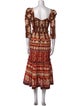 Cara Cara Printed Long Dress