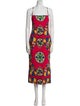 Cara Cara Printed Midi Length Dress