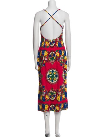 Cara Cara Printed Midi Length Dress