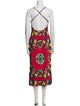 Cara Cara Printed Midi Length Dress