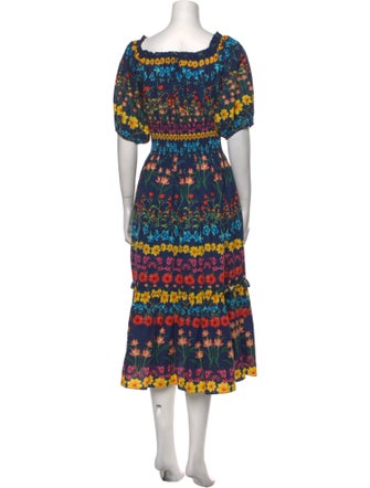 Cara Cara Printed Long Dress