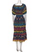Cara Cara Printed Long Dress