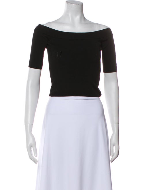 Cara Cara Off-The-Shoulder Short Sleeve Crop Top