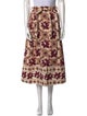 Cara Cara Printed Midi Length Skirt