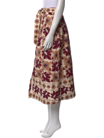 Cara Cara Printed Midi Length Skirt