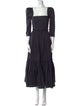 Cara Cara Square Neckline Long Dress