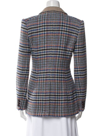 Cara Cara Plaid Print Blazer