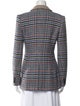 Cara Cara Plaid Print Blazer