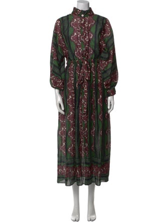 Cara Cara Printed Long Dress