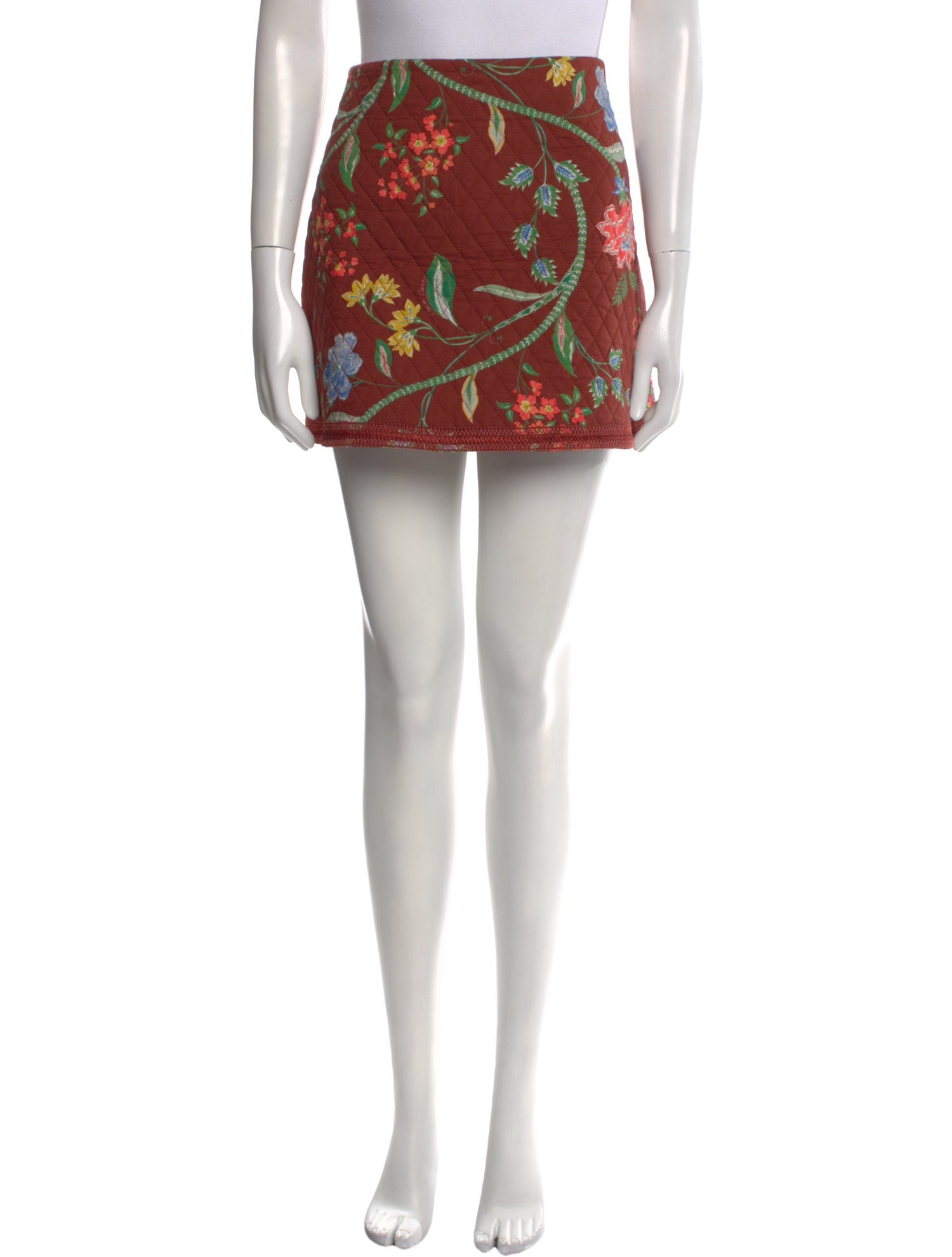 Cara Cara Floral Print Mini Skirt