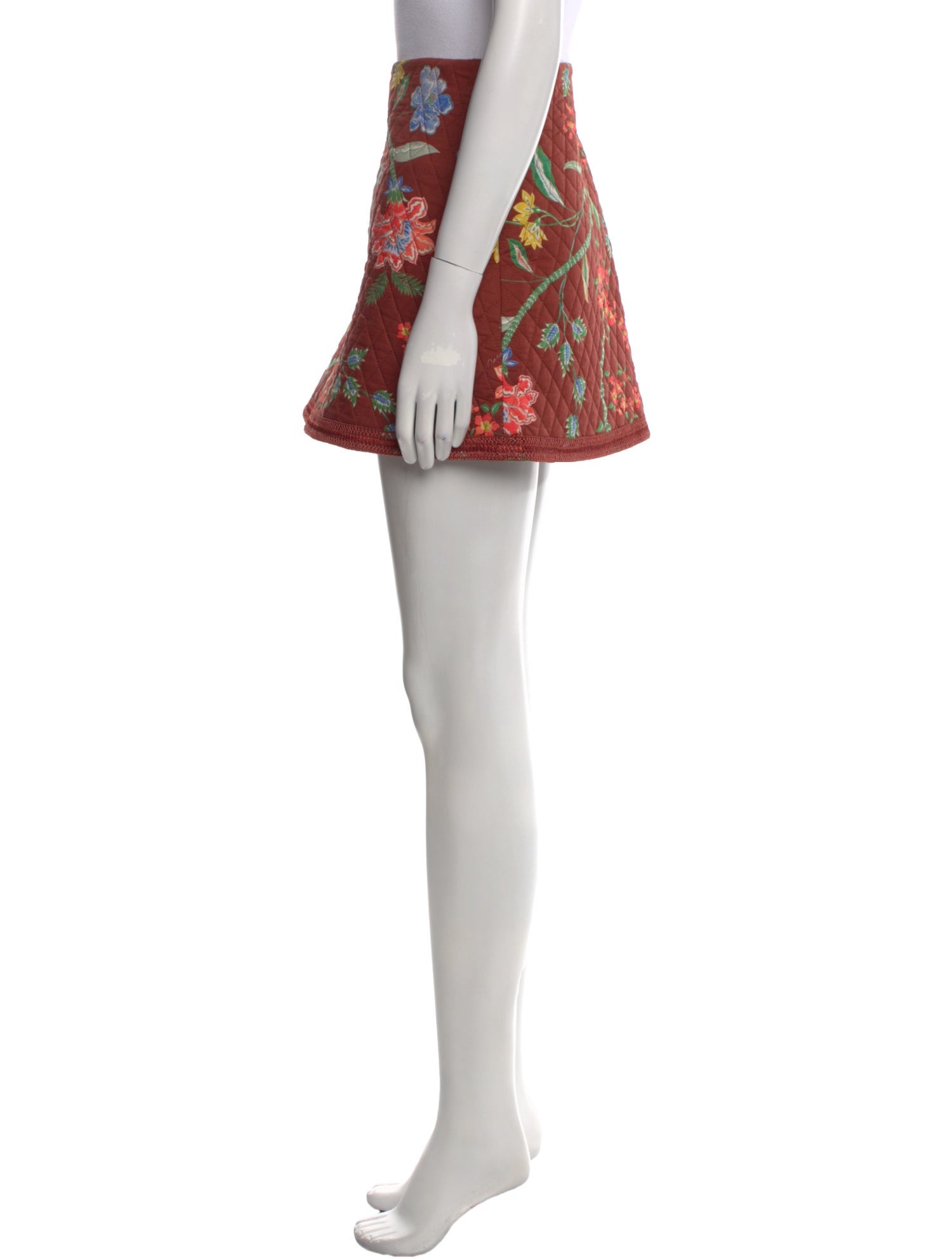 Cara Cara Floral Print Mini Skirt