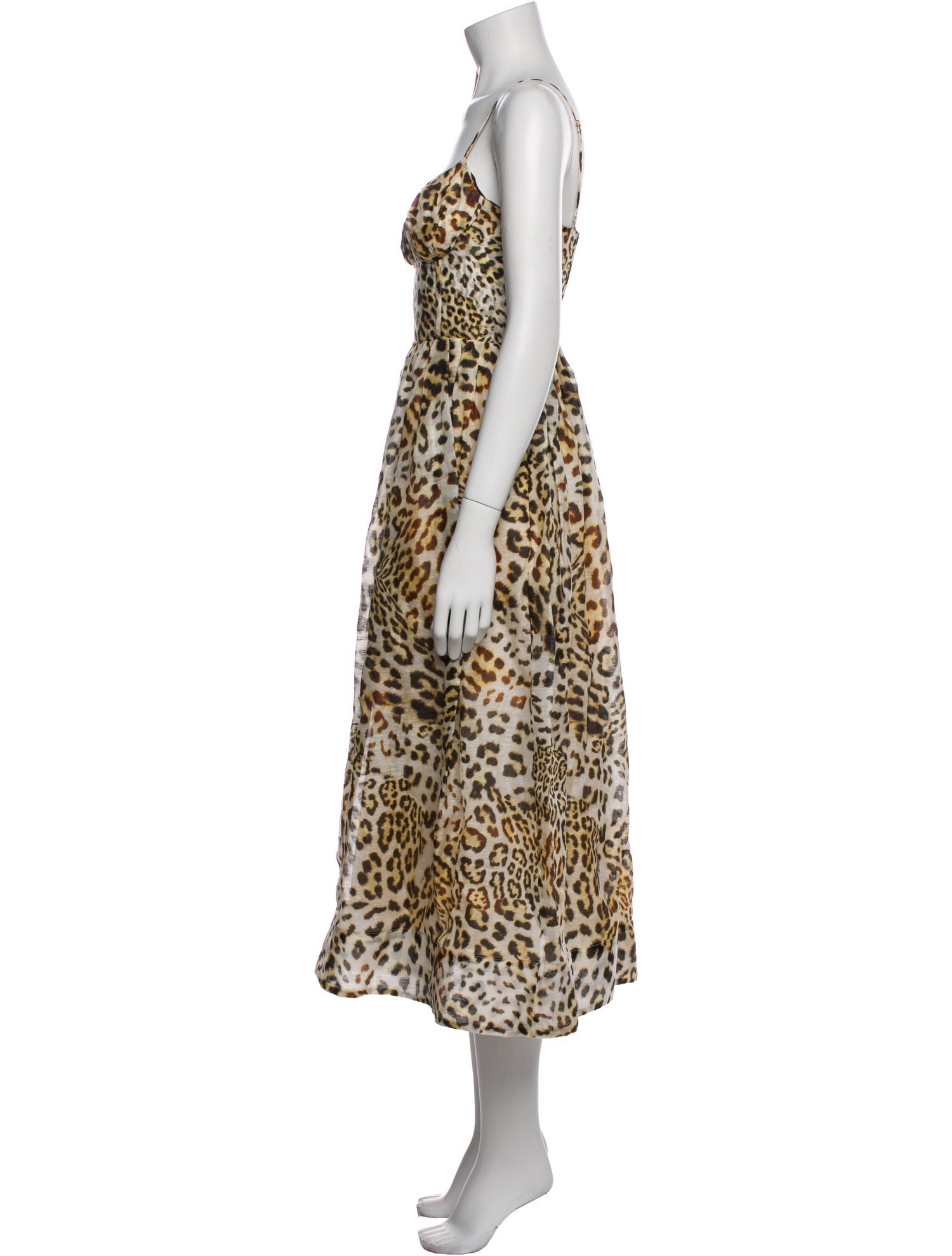 Cara Cara Linen Midi Length Dress