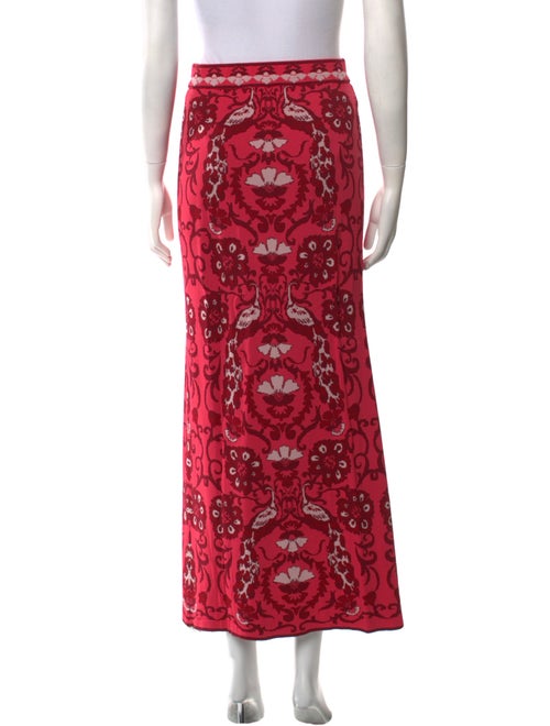 Cara Cara Floral Print Midi Length Skirt