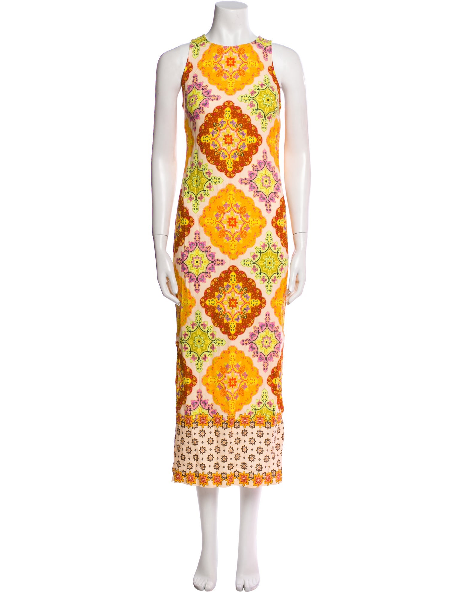 Cara Cara Printed Long Dress w/ Tags