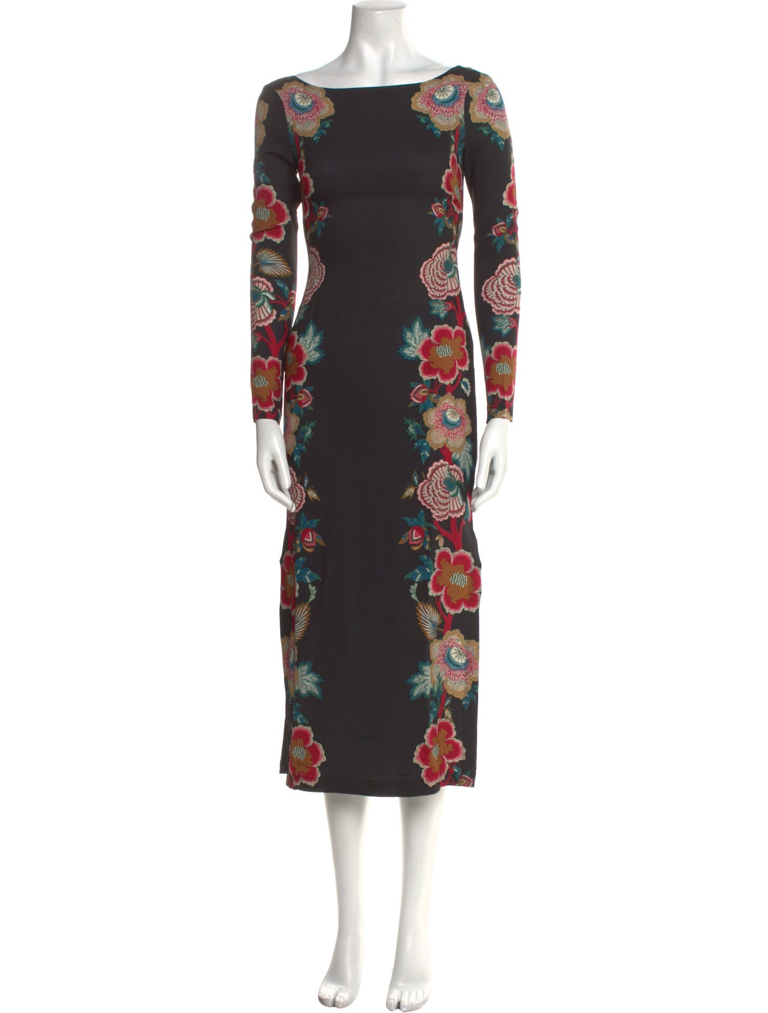 Cara Cara Floral Print Long Dress w/ Tags