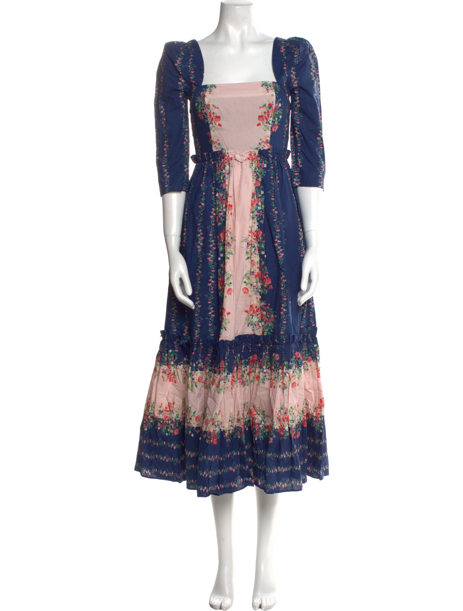 Cara Cara Printed Long Dress w/ Tags