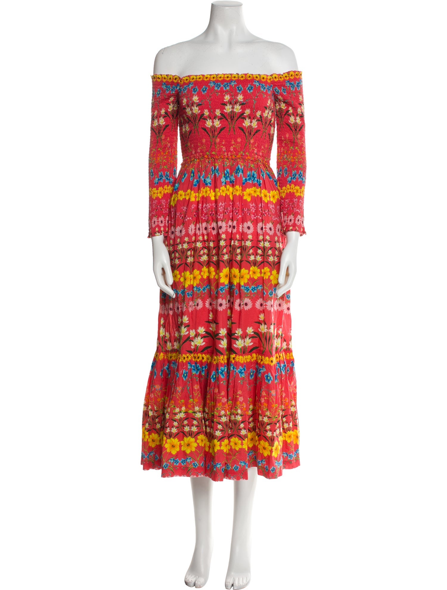 Cara Cara Printed Long Dress w/ Tags
