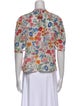 Cara Cara Floral Print Crew Neck Blouse