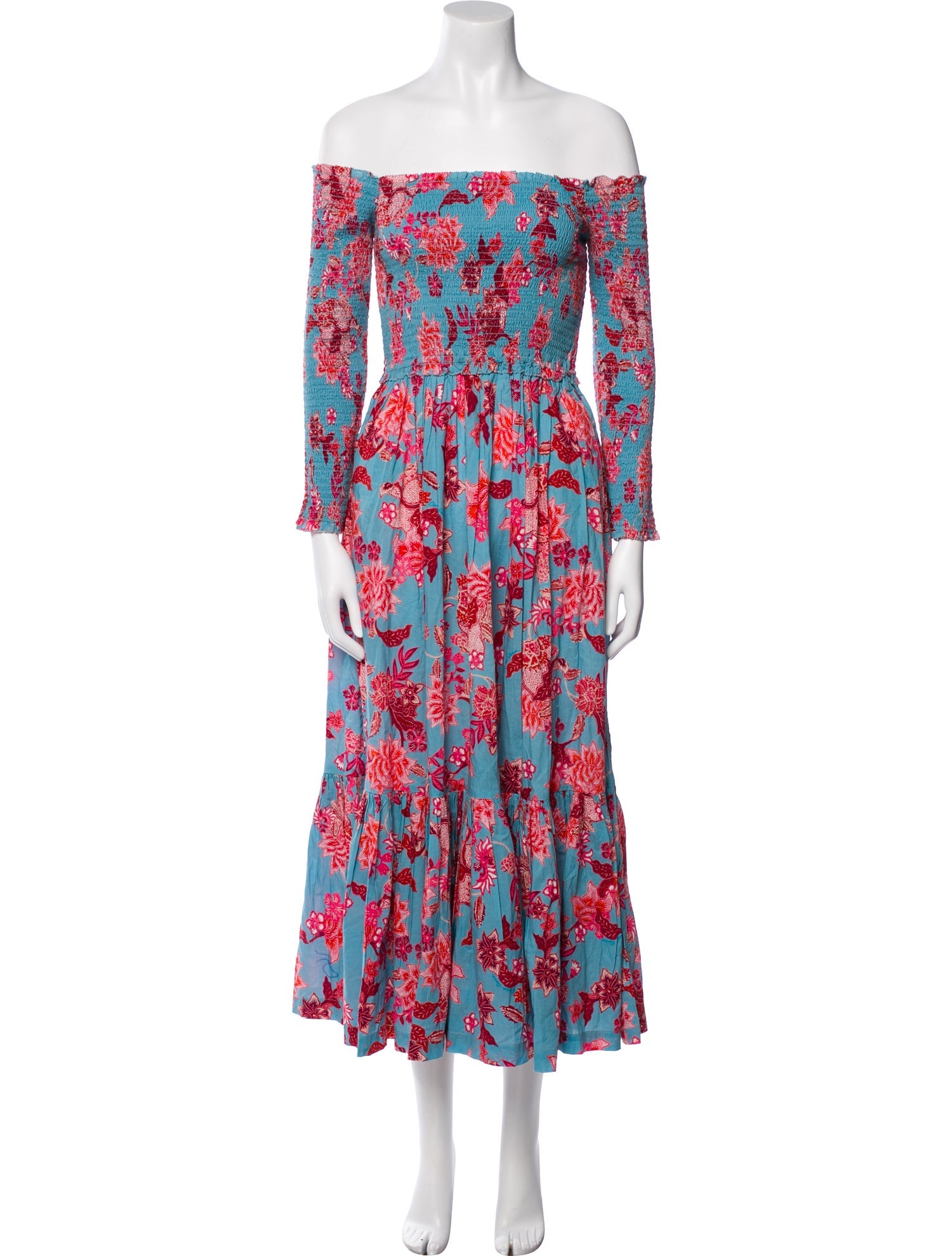 Cara Cara Floral Print Long Dress w/ Tags