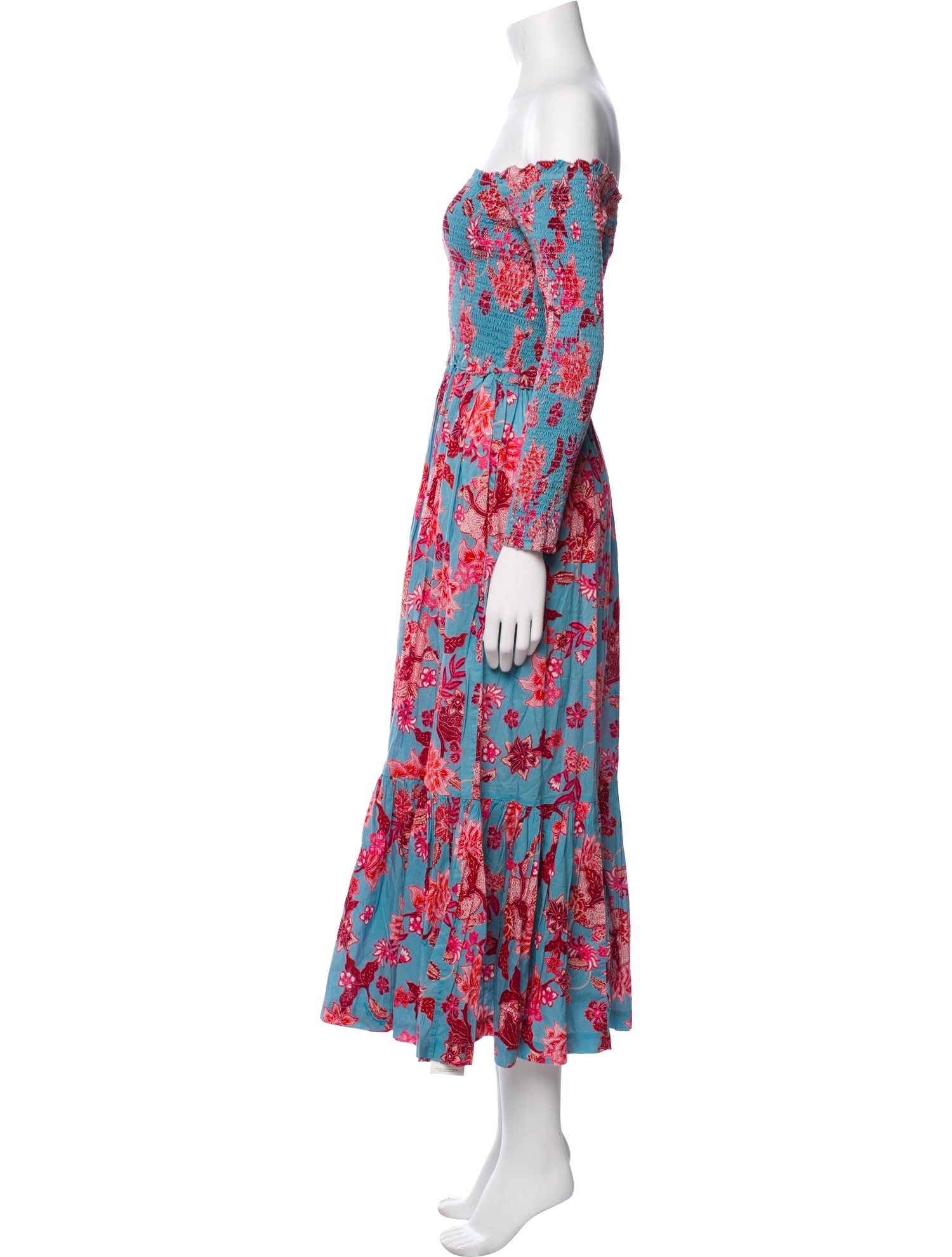 Cara Cara Floral Print Long Dress w/ Tags