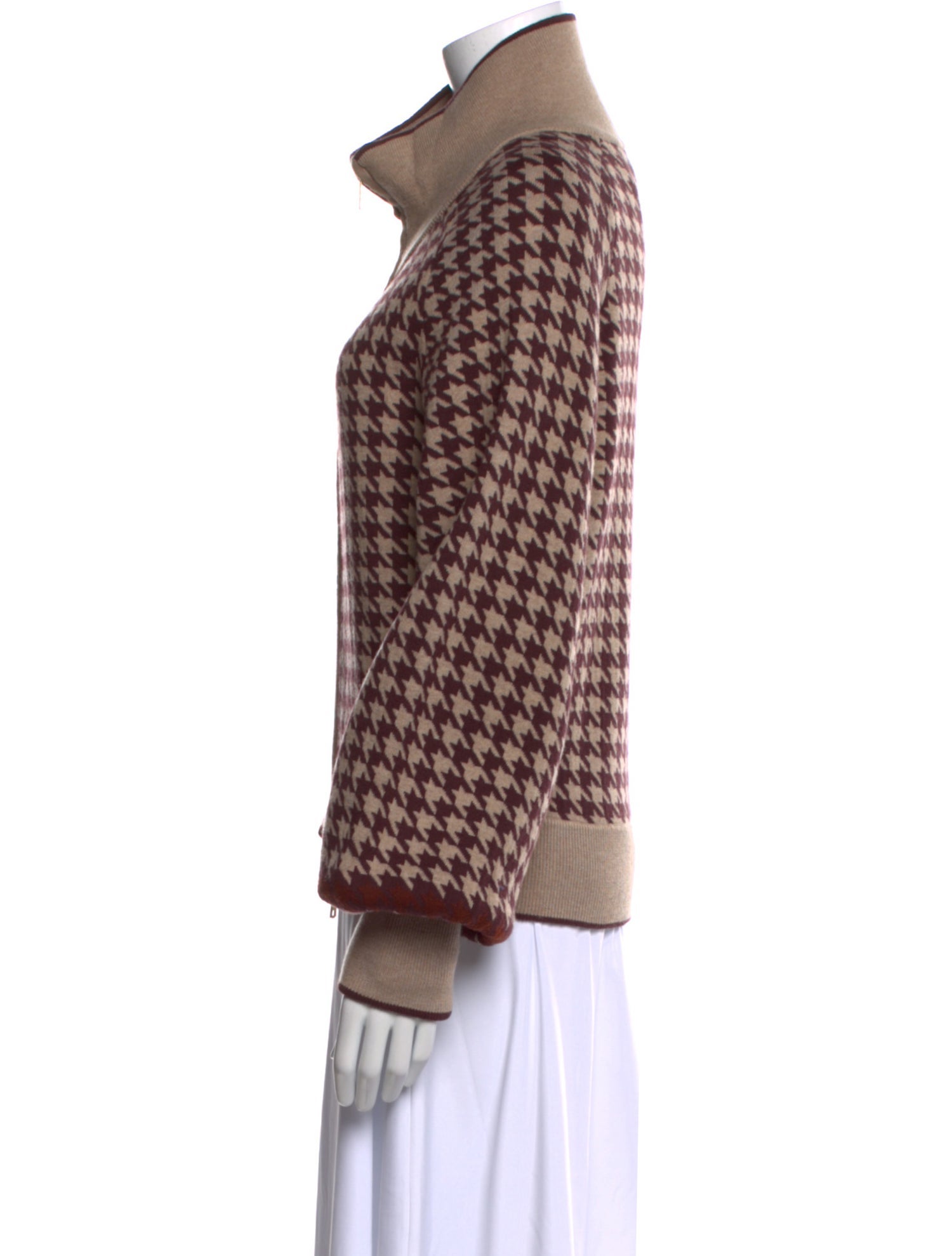 Cara Cara Houndstooth Print Sweater w/ Tags