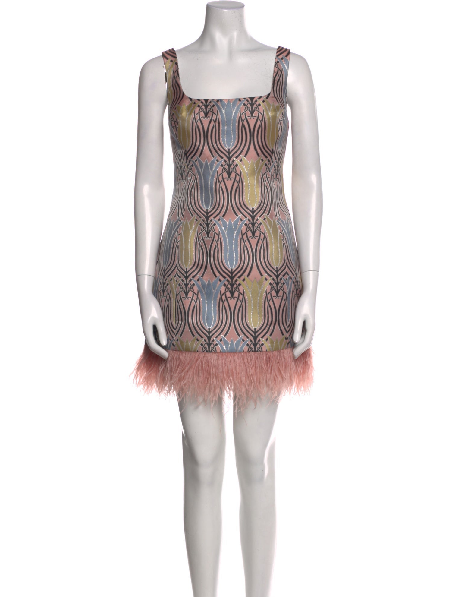 Cara Cara Printed Mini Dress w/ Tags
