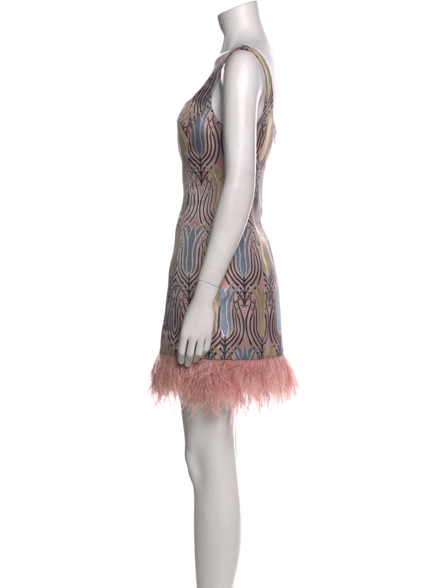 Cara Cara Printed Mini Dress w/ Tags