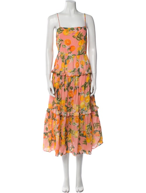 Cara Cara Floral Print Knee-Length Dress