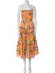 Cara Cara Floral Print Knee-Length Dress