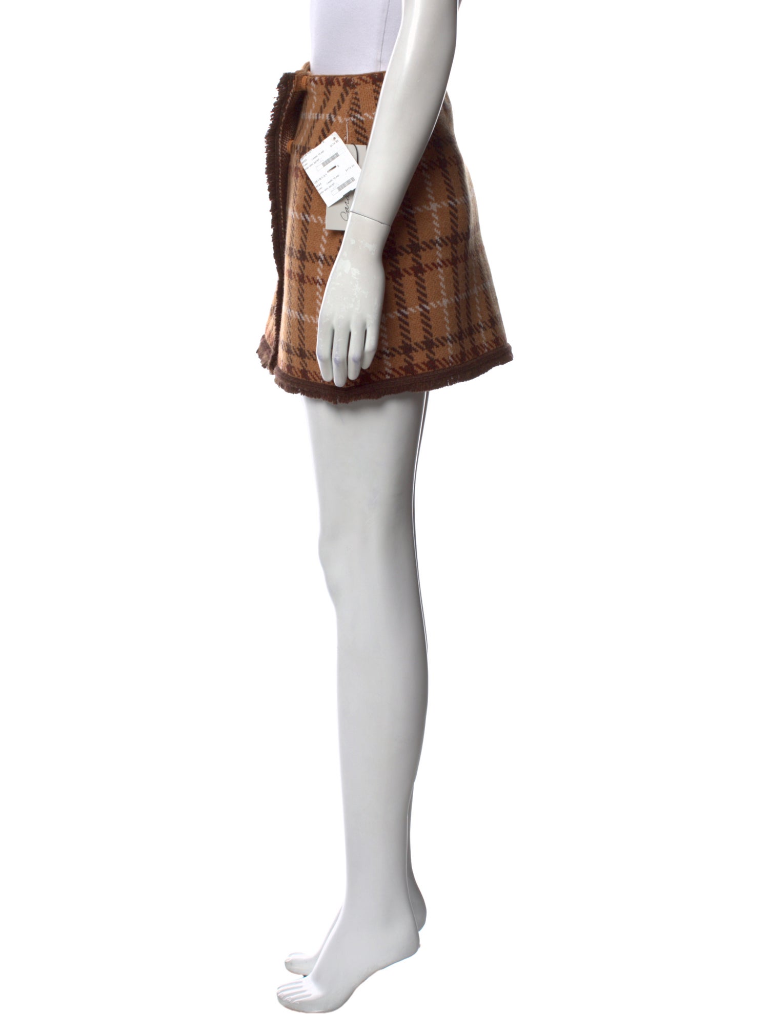 Cara Cara Wool Mini Skirt w/ Tags