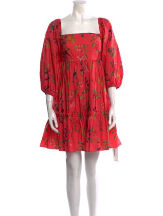 Cara Cara Floral Print Mini Dress