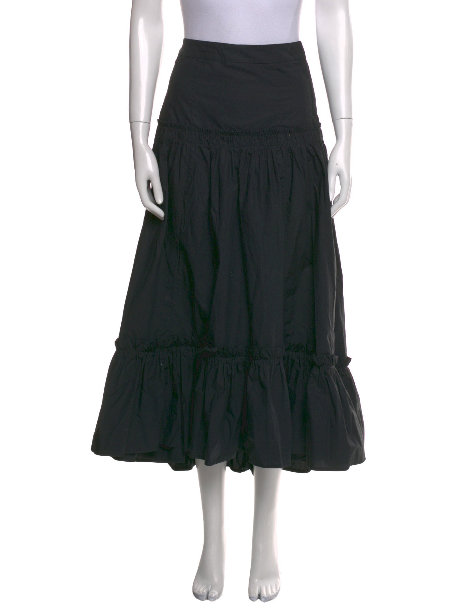 Cara Cara Ruffle Embellishment Midi Length Skirt