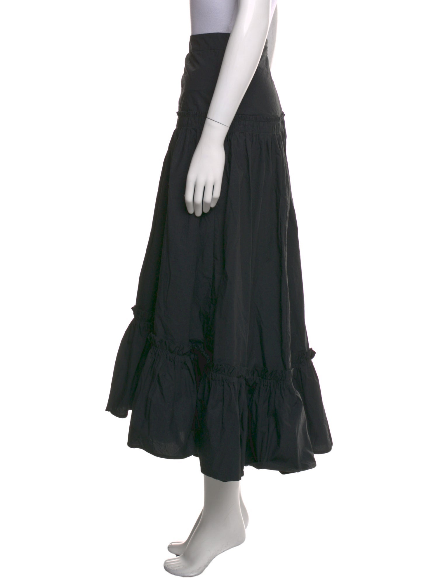 Cara Cara Ruffle Embellishment Midi Length Skirt