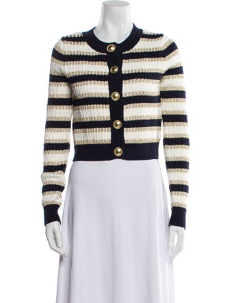 Cara Cara Striped Evening Jacket