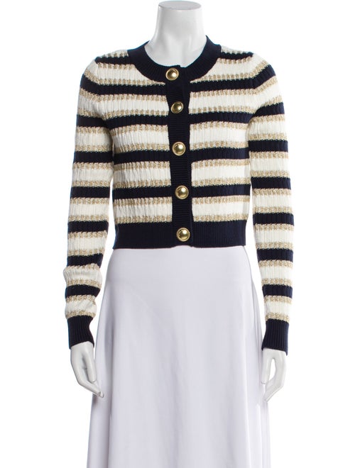 Cara Cara Striped Evening Jacket