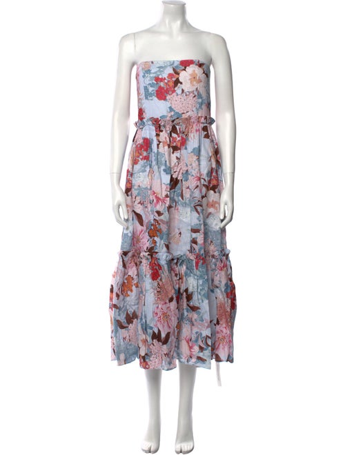 Cara Cara Linen Midi Length Dress