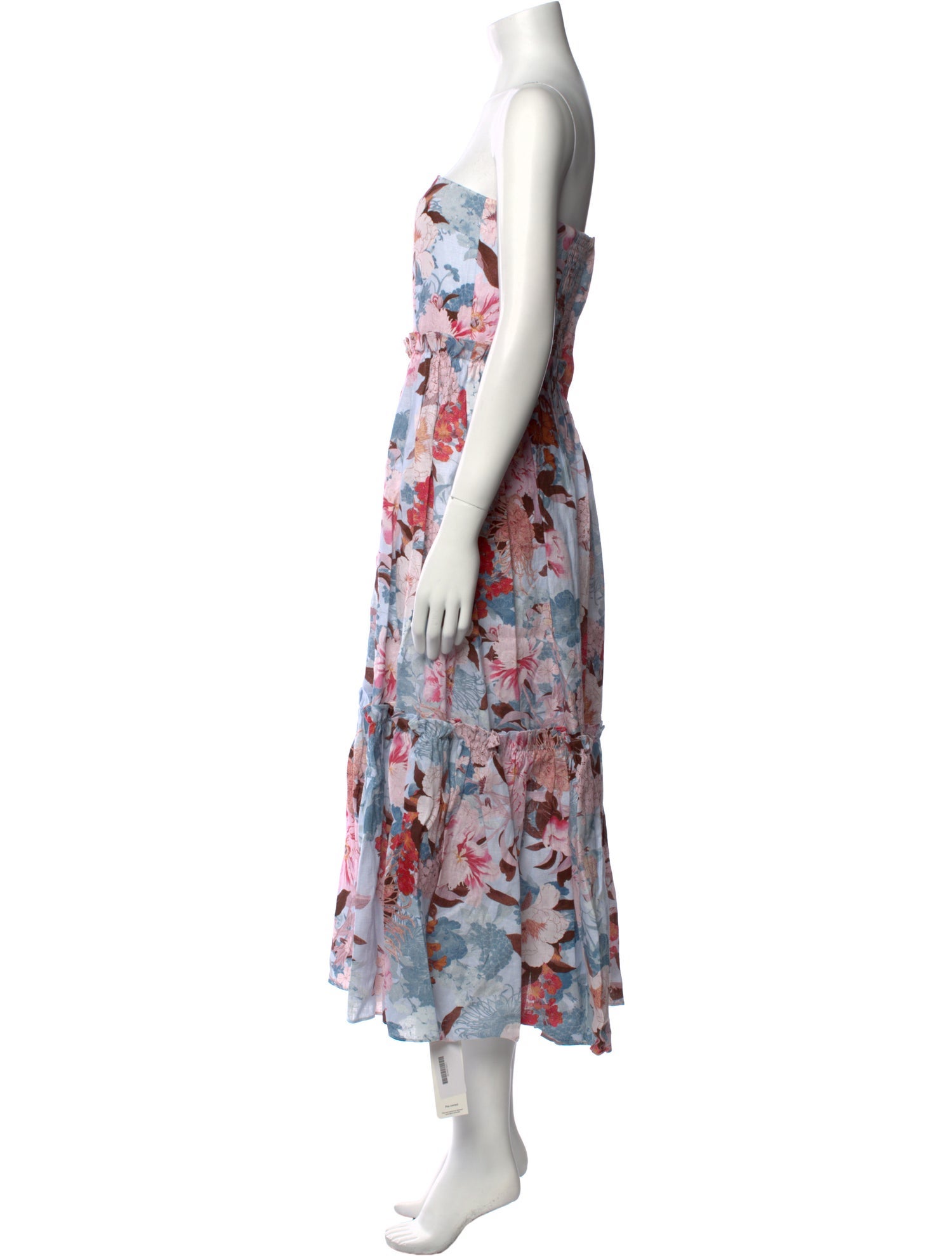 Cara Cara Linen Midi Length Dress