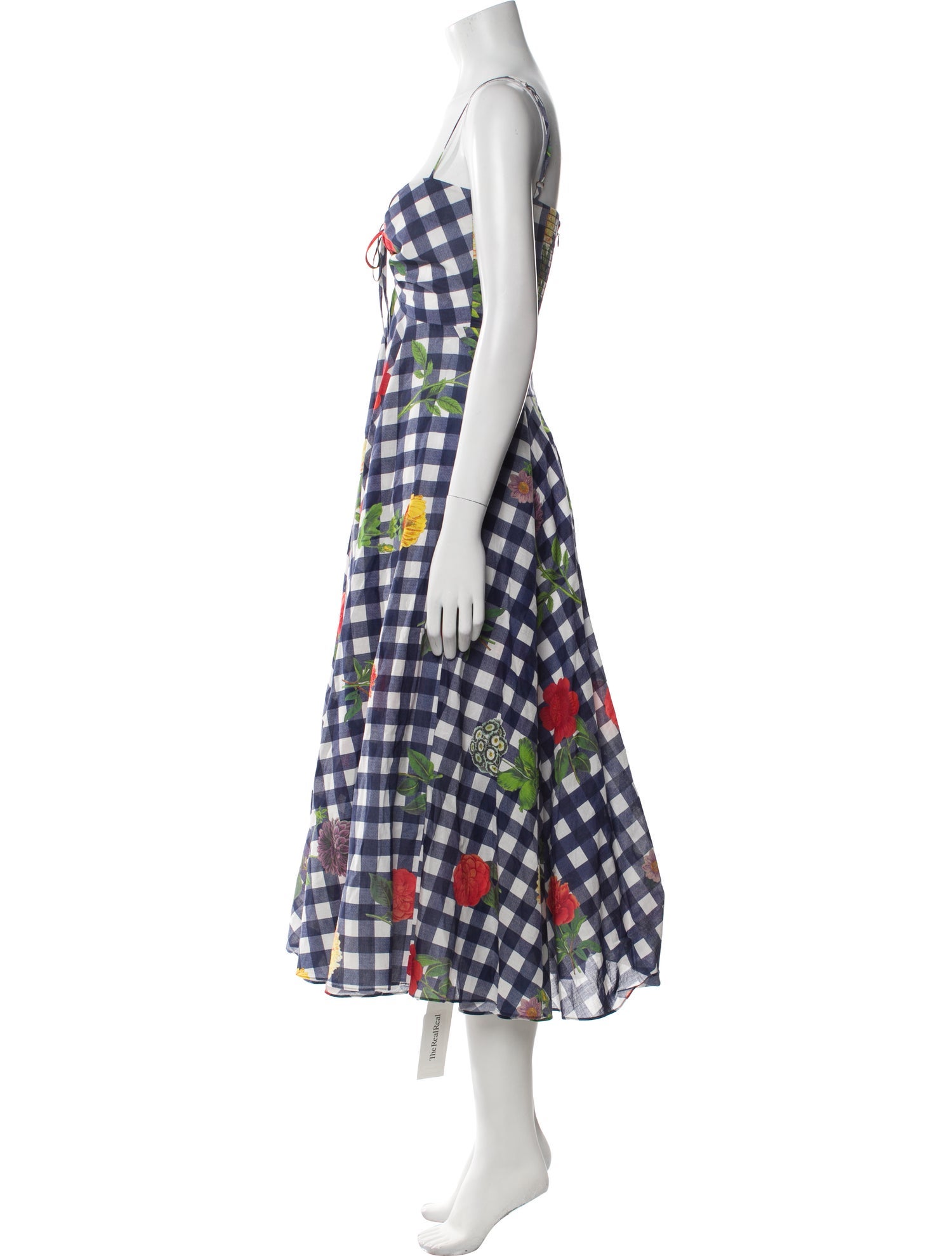 Cara Cara Plaid Print Long Dress