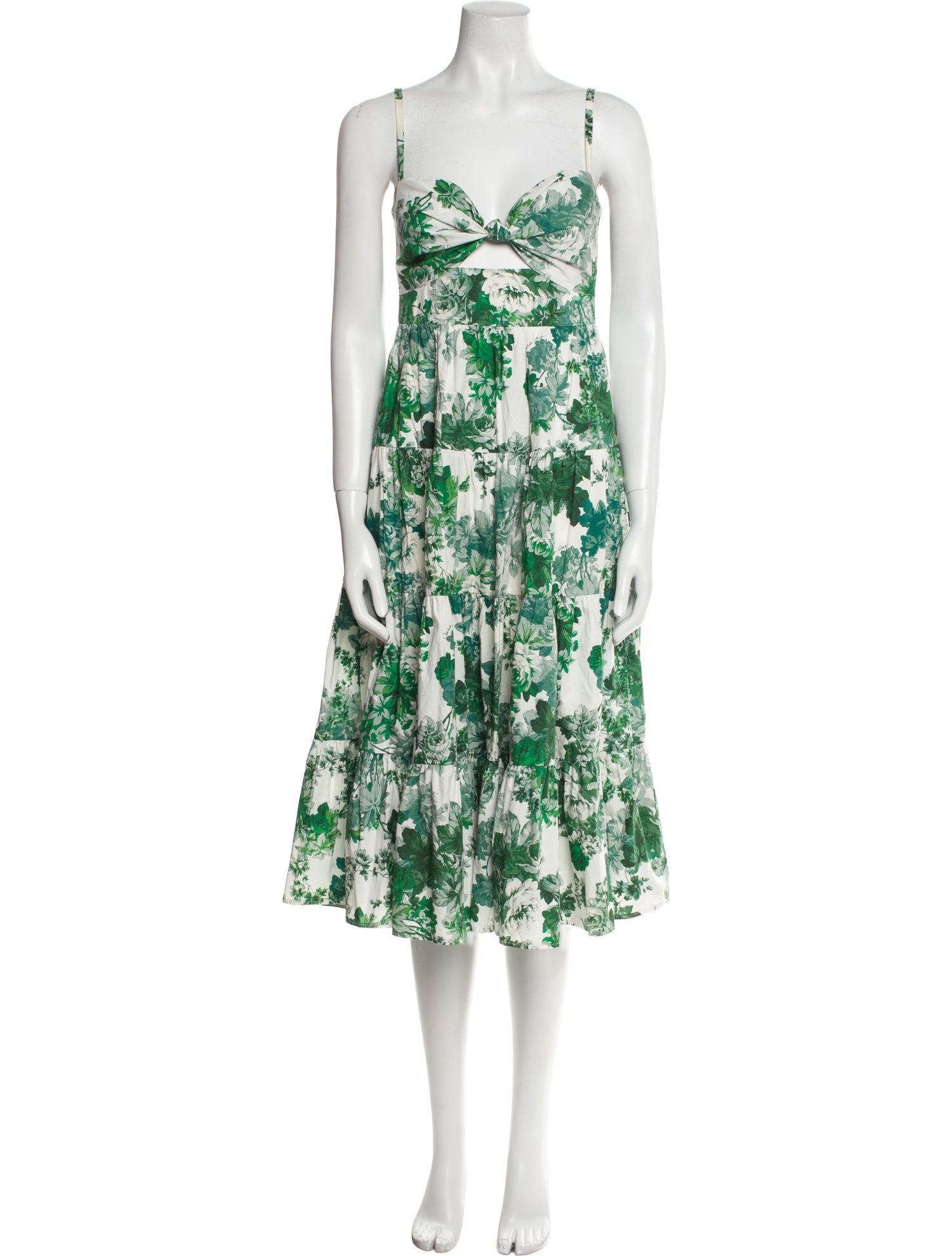 Cara Cara Floral Print Midi Length Dress
