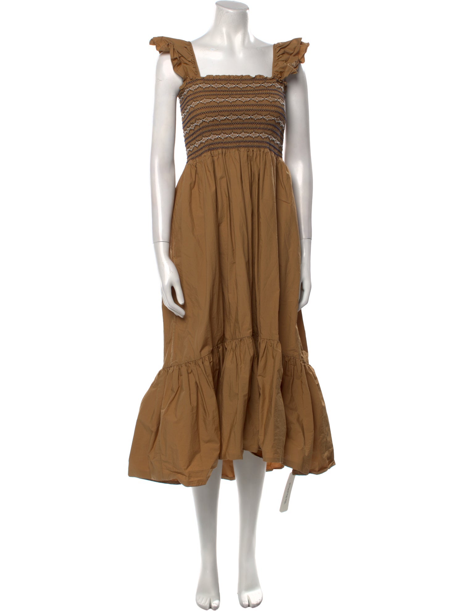 Cara Cara Square Neckline Long Dress