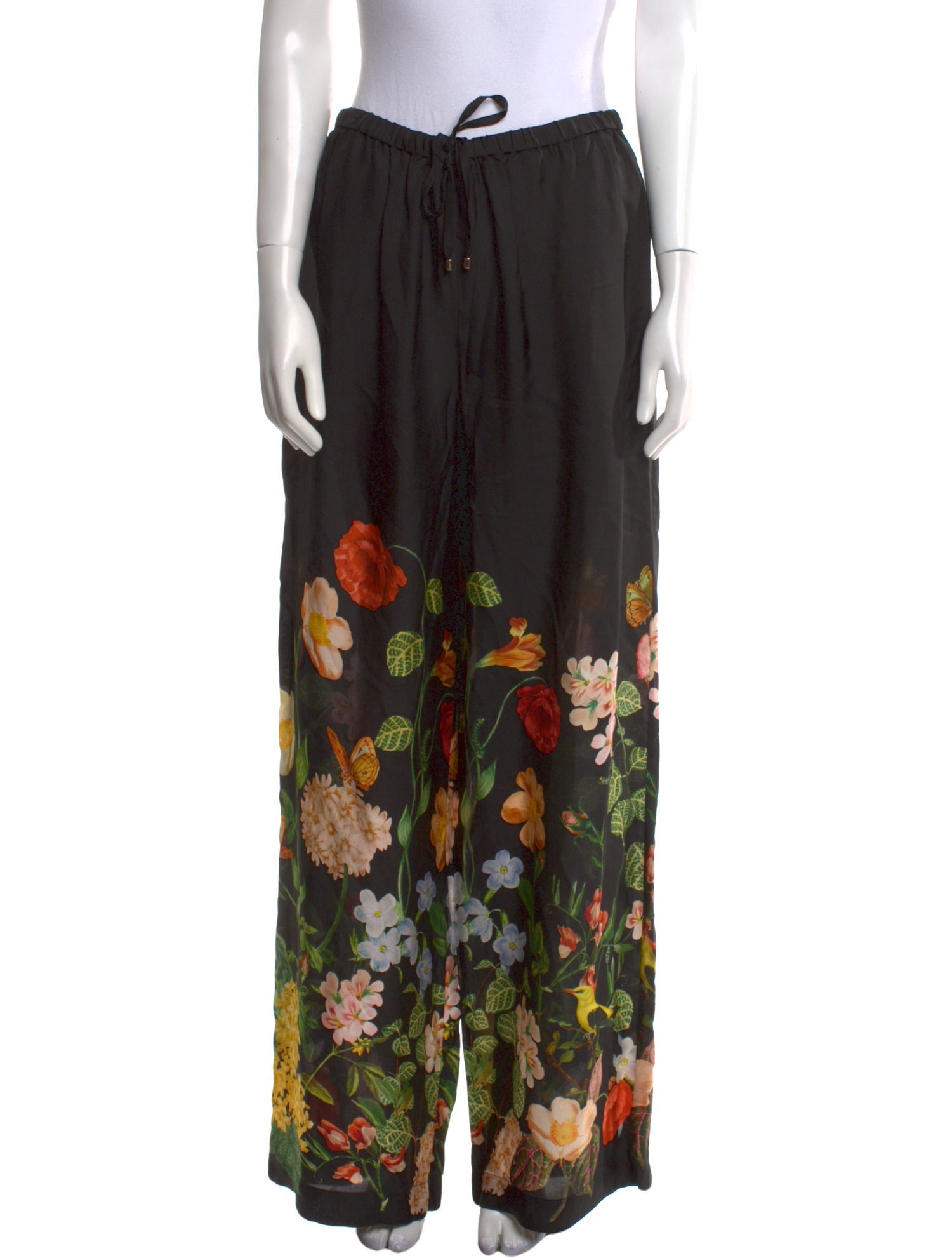 Cara Cara Floral Print Wide Leg Pants