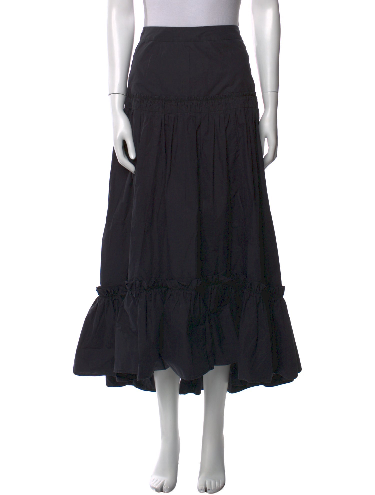 Cara Cara Ruffle Embellishment Midi Length Skirt