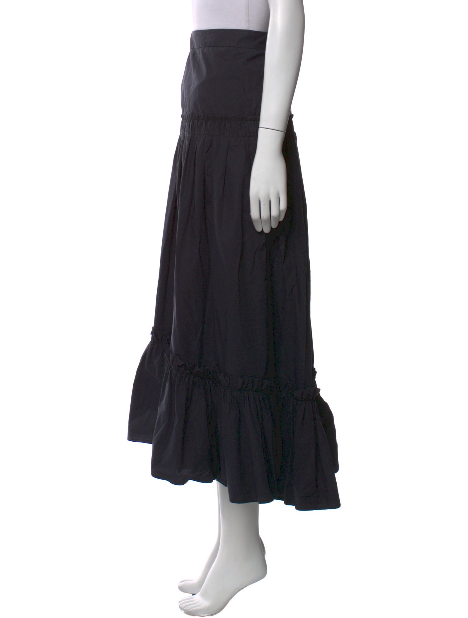 Cara Cara Ruffle Embellishment Midi Length Skirt