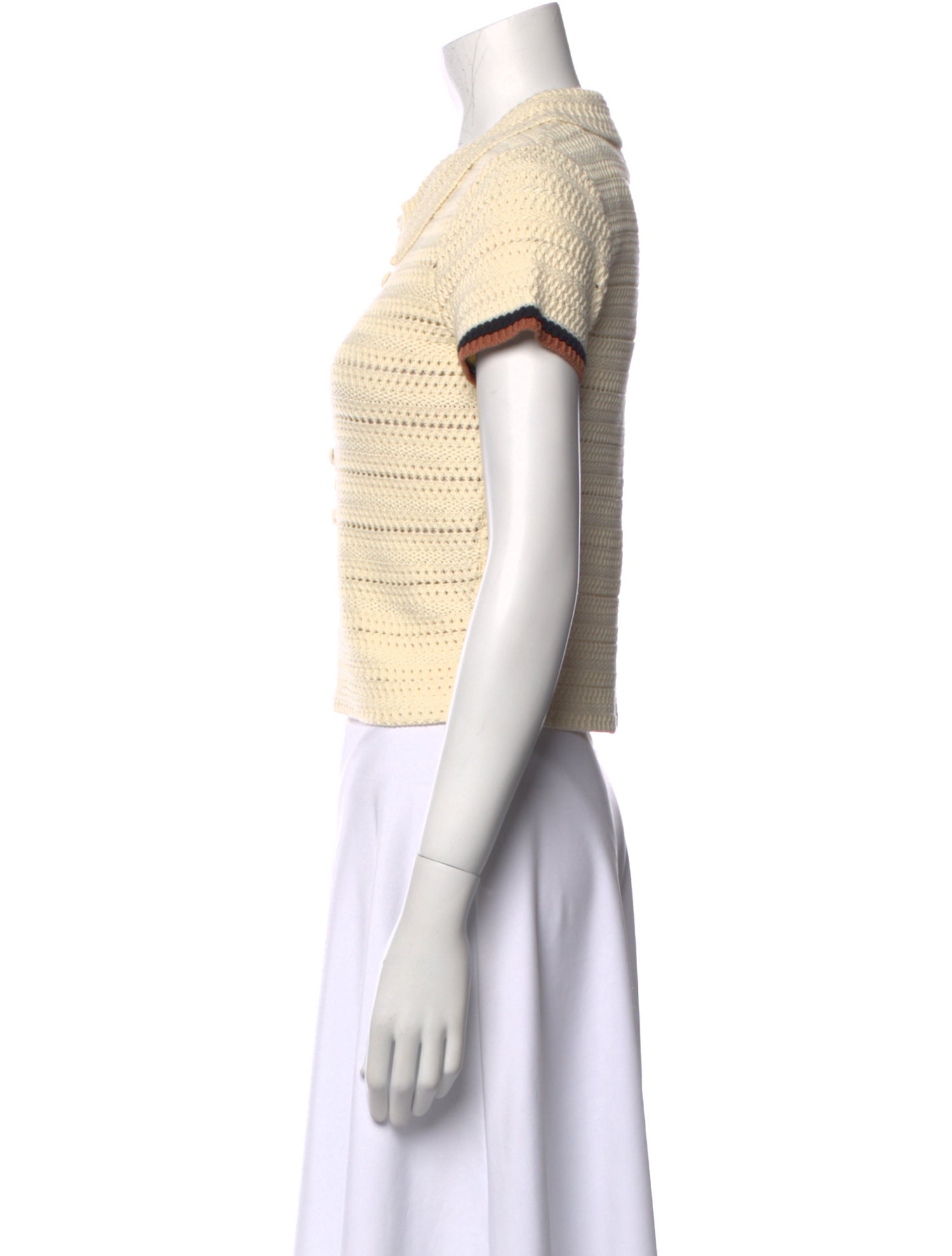 Cara Cara Short Sleeve Crop Top