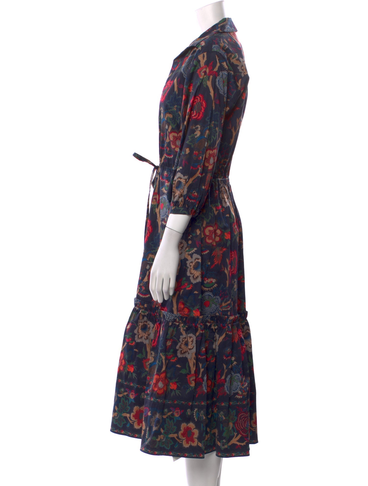 Cara Cara Printed Midi Length Dress