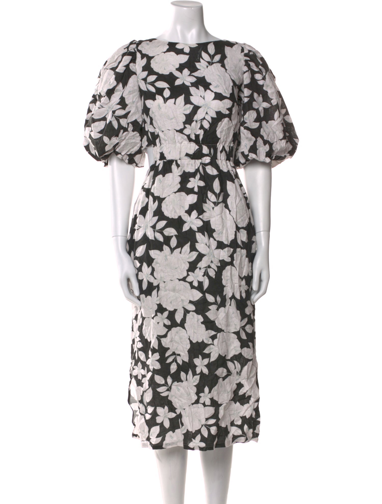 Cara Cara Floral Print Midi Length Dress